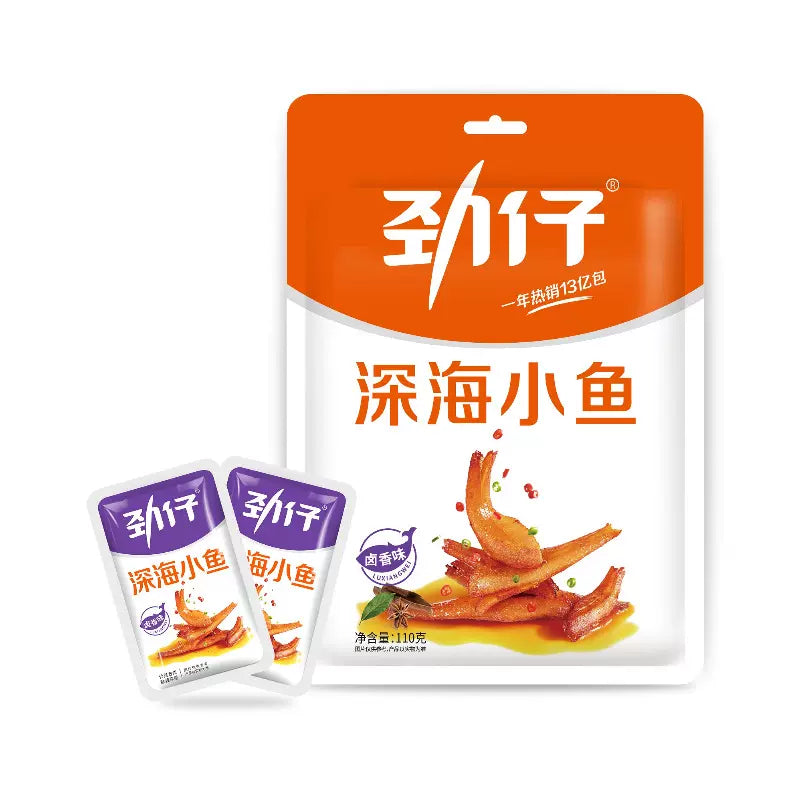 劲仔 深海小鱼 卤香味 110g