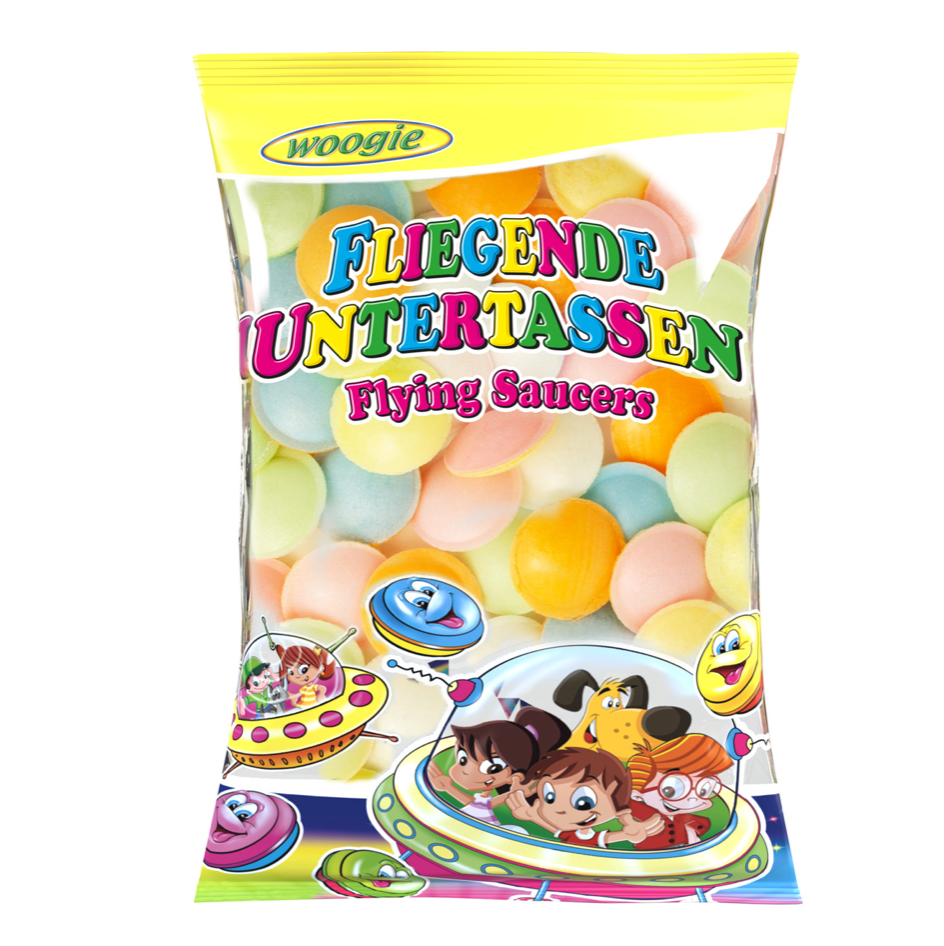 Woogie 填充型飞碟糖 – 42克