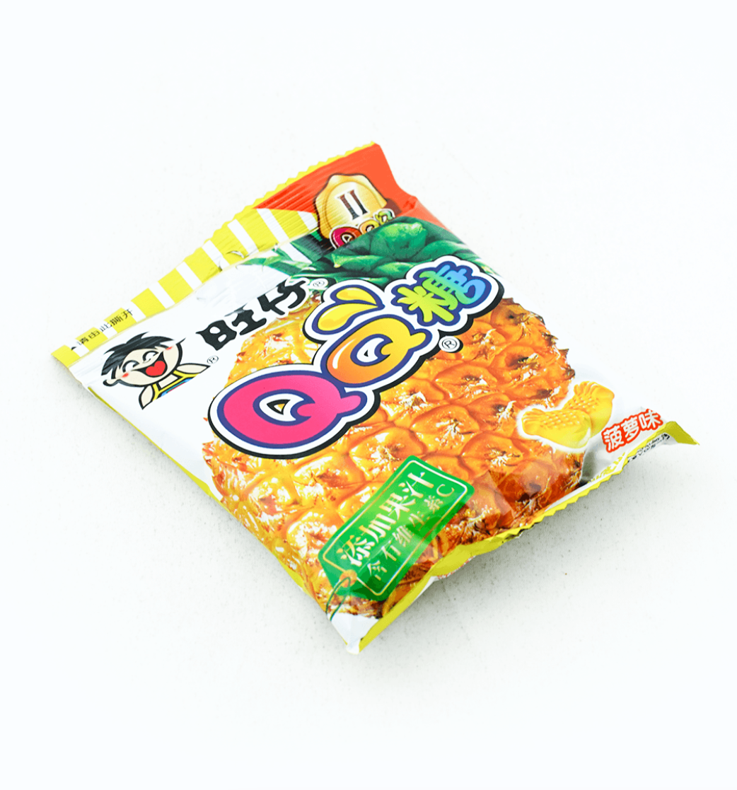Wangzai QQ Gummy Candy Pineapple Flavor 70g