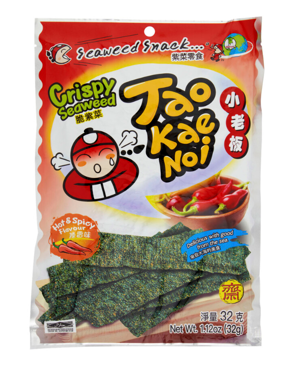 小老板香脆海苔 辣味 32g