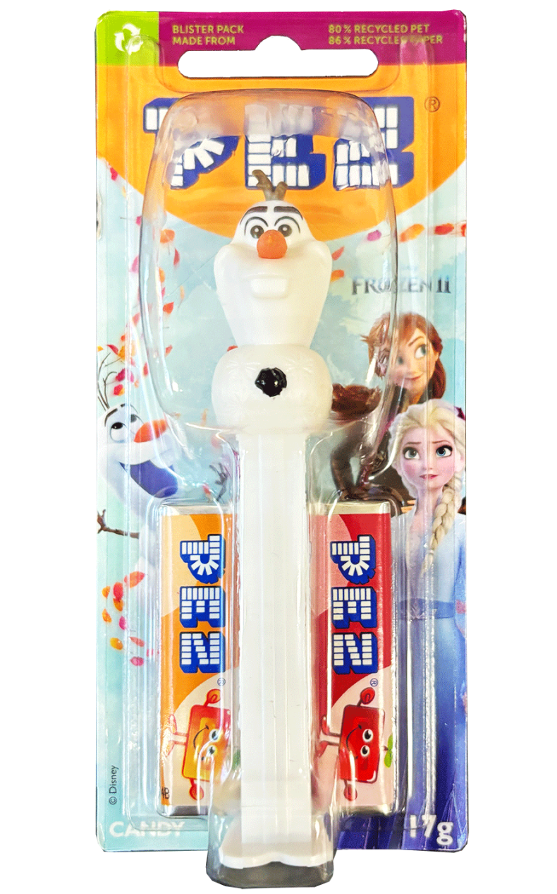 Pez Disney Frozen II Olfa Dispenser With 2 Candy Refills 17g