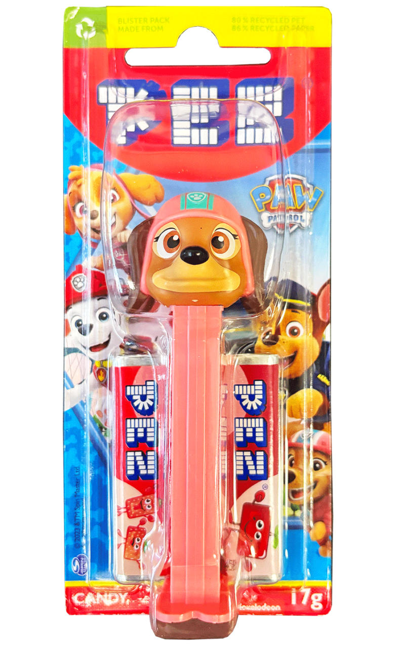Pez Paw Patrol Zuma Despenser With 2 Candy Refills 17g