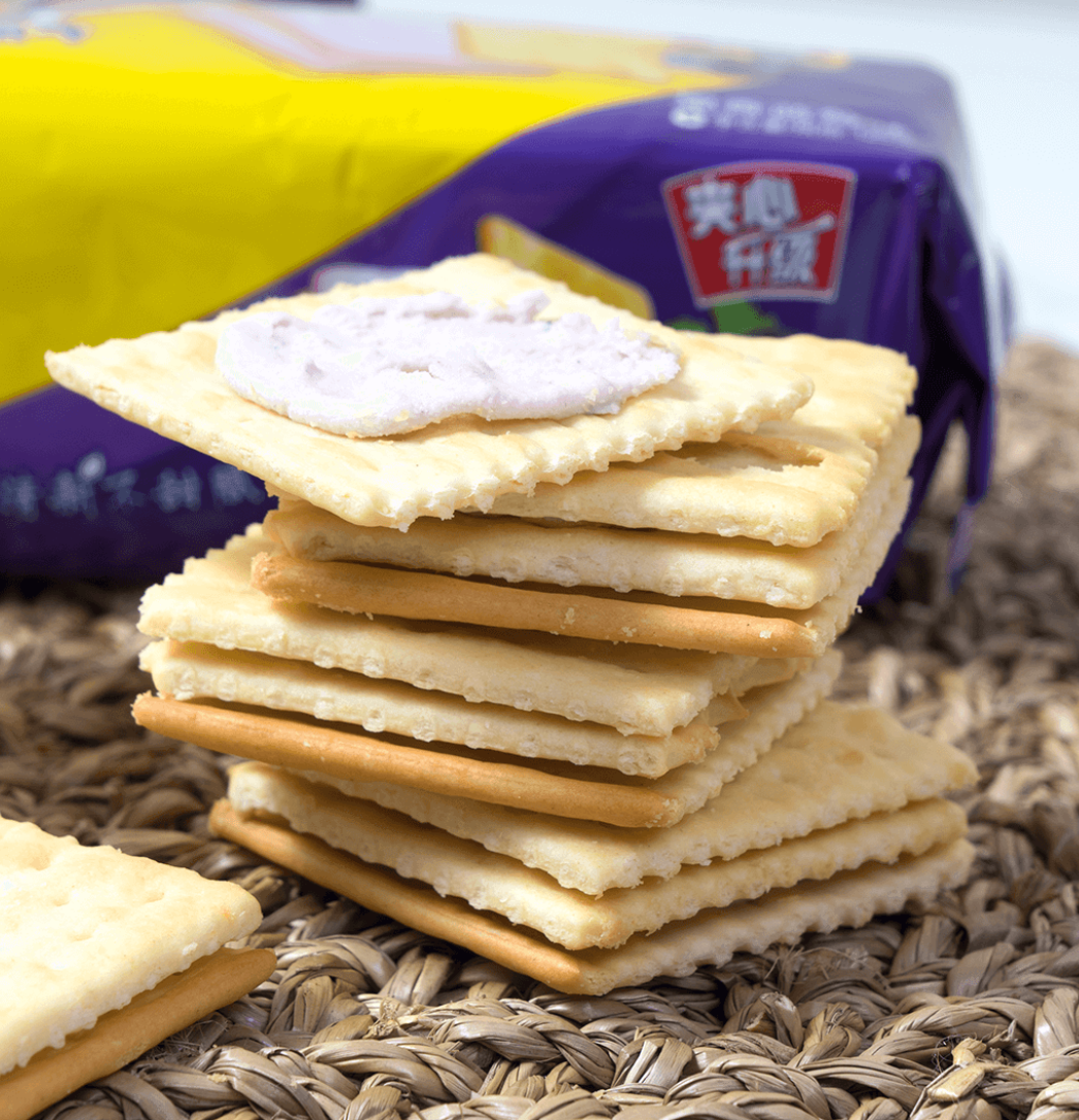 康师傅 3+2 蓝莓味苏打夹心饼干 375克