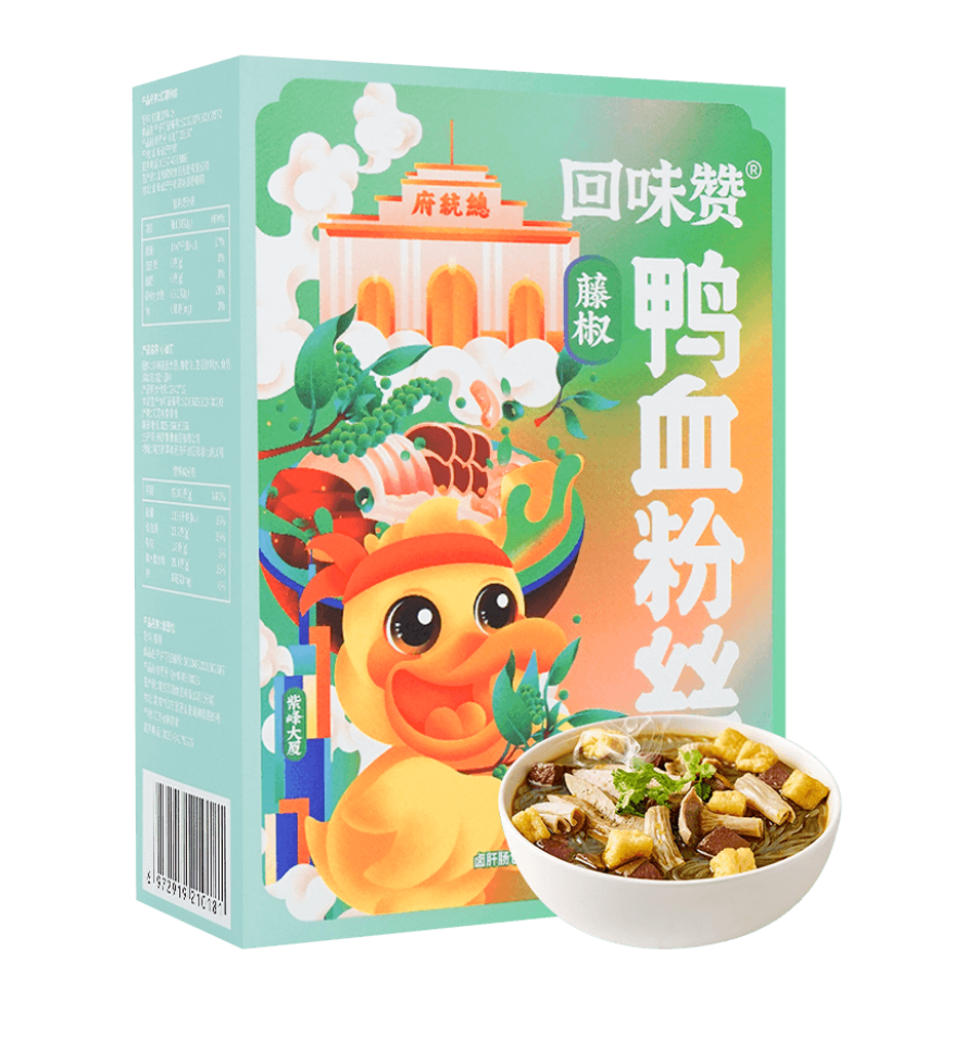 Huiweizan Rattan Pepper Duck Blood Vermicelli Soup 239.5g