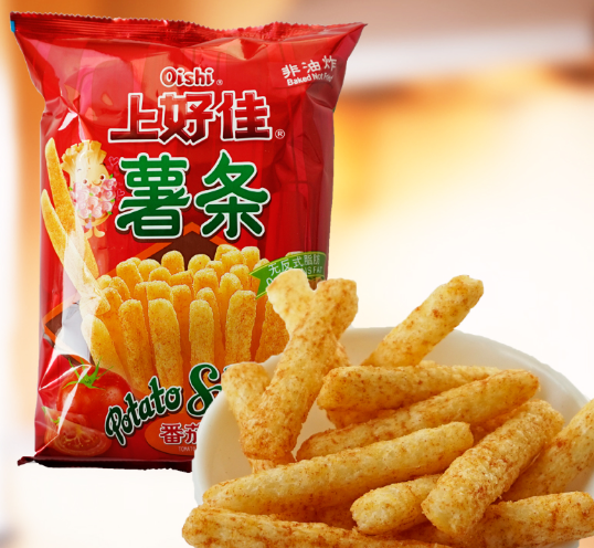 Shang Hao Jia Tomato Flavour Potato Chips – 80g