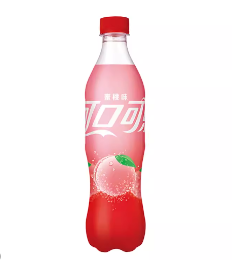 可口可乐 蜜桃味 – 500毫升