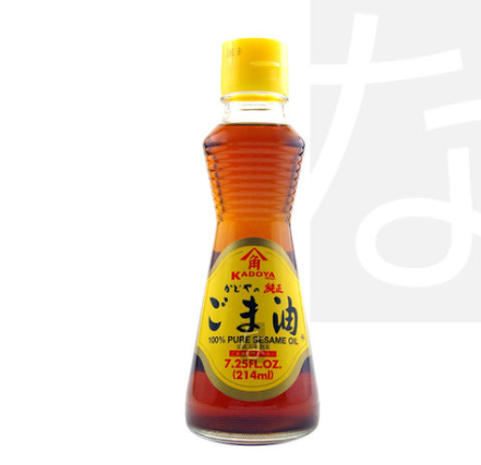 Kadoya Goma Abura Japanese Roasted Sesame Oil 200g
