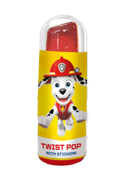 Paw Patrol Twist Pop Lollipop 15g