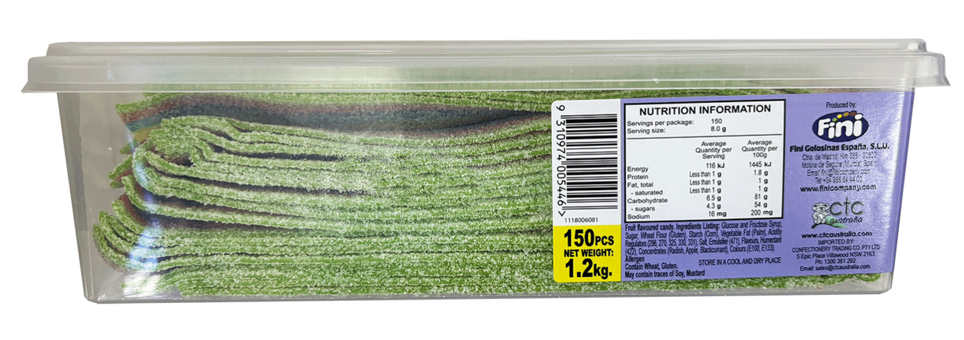 Fini Sour Fantasy Belts 1.2KG -150 Piece