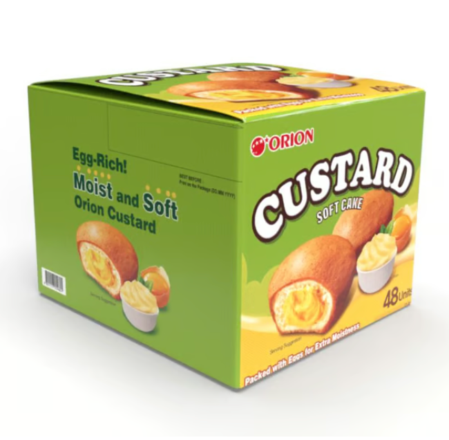 Orion Custard Cakes (48 pk)