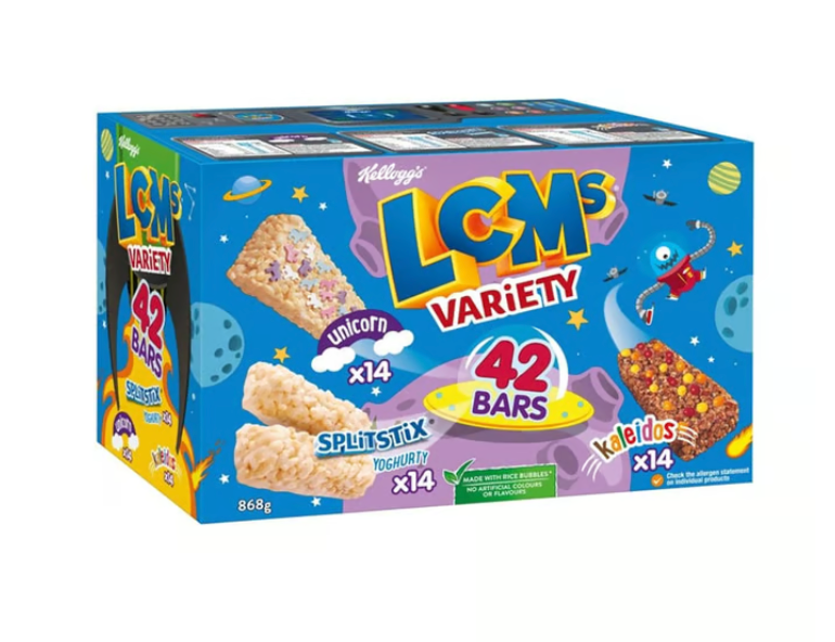 Kellogg's LCMs Bars Variety Pack (20 g x 42 pk)