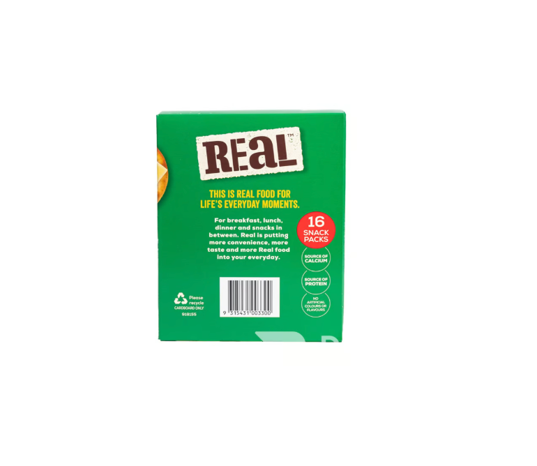 Real Tasty Cheese & Crackers (30 g x 16 pk)