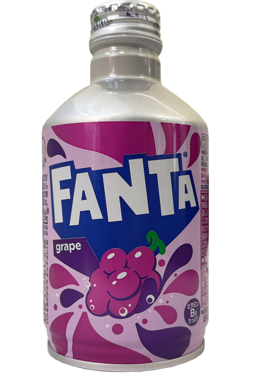 Fanta Grape Aluminium Bottle 300ml