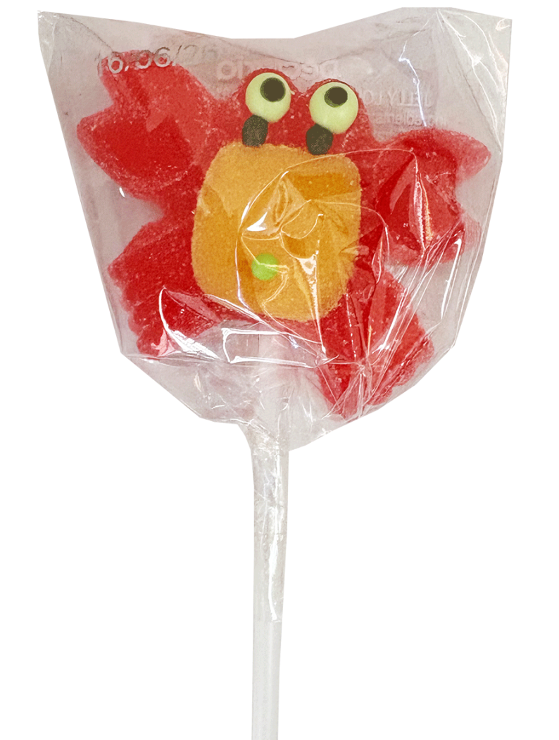 果冻棒棒糖 螃蟹造型 23g