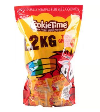 Cookie Time Chunk triple Chocolate Cookies (1.2 kg)