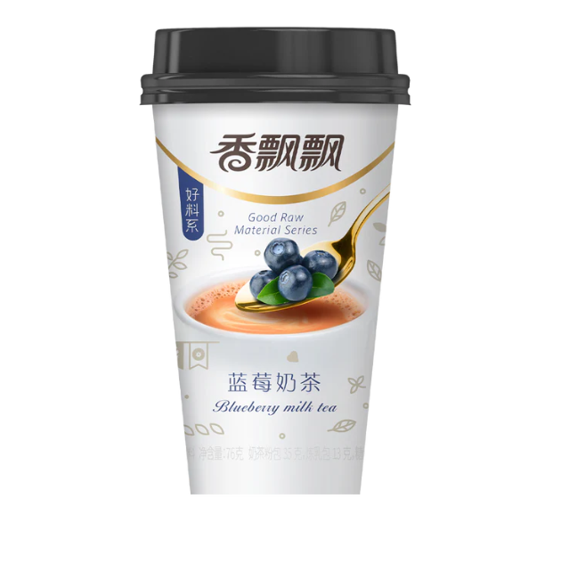 Senpure Instant Milk Tea Powder Blueberry Flavour 76g