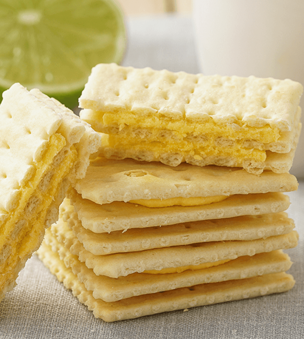 康师傅 3+2 柠檬味苏打夹心饼干 375克