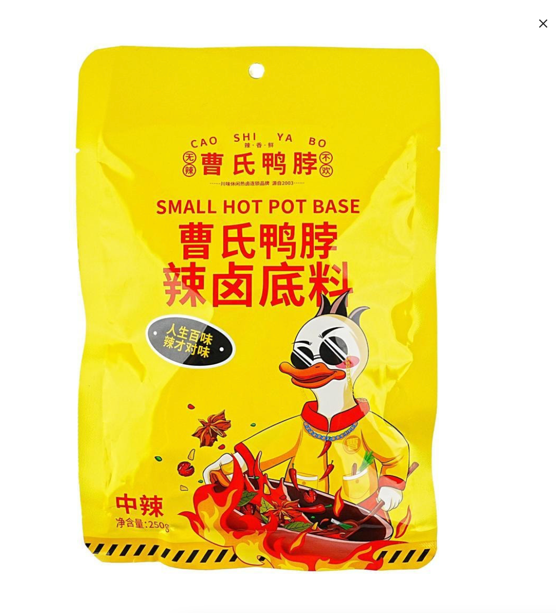 曹氏鸭脖 辣卤底料 中辣 200克