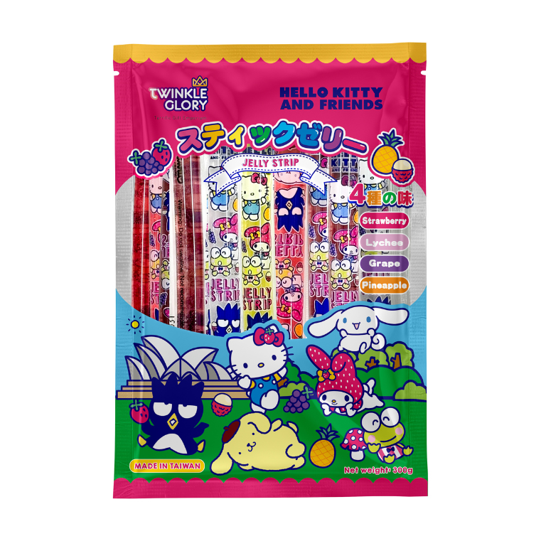 Twinkle Glory Hello Kitty and Friends Jelly Strip 300g