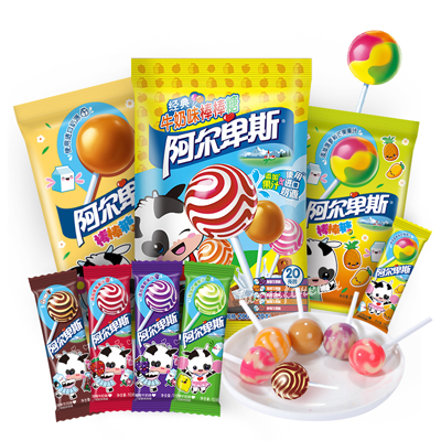 阿尔卑斯 多口味棒棒糖 硬糖 20支装