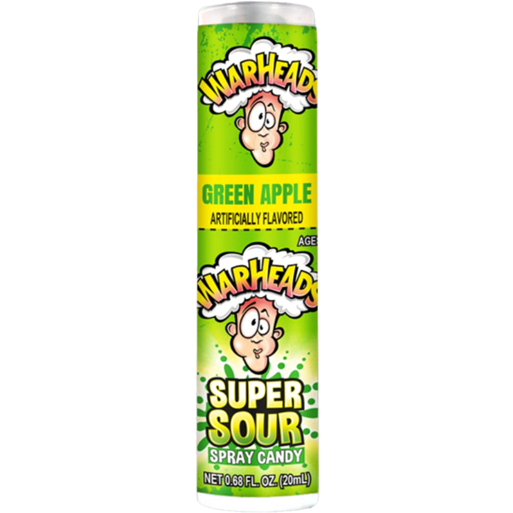 Warheads Super Sour Spray Candy 20ml-Green Apple Flavour