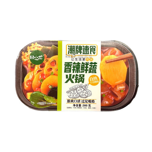 田小花 潮牌速食 香辣鲜蔬自热火锅 300g
