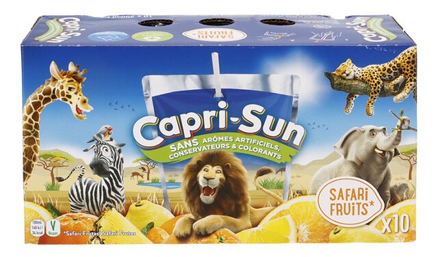 Capri-Sun Safari Fruits Drink 2000ml - 10 Pack