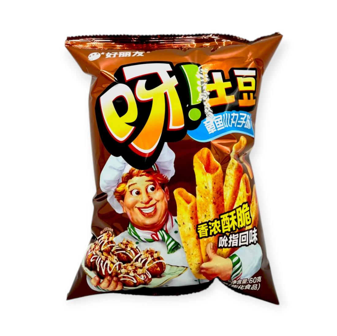 ORION Ya Potato Chips – Octopus Balls Flavor 60g