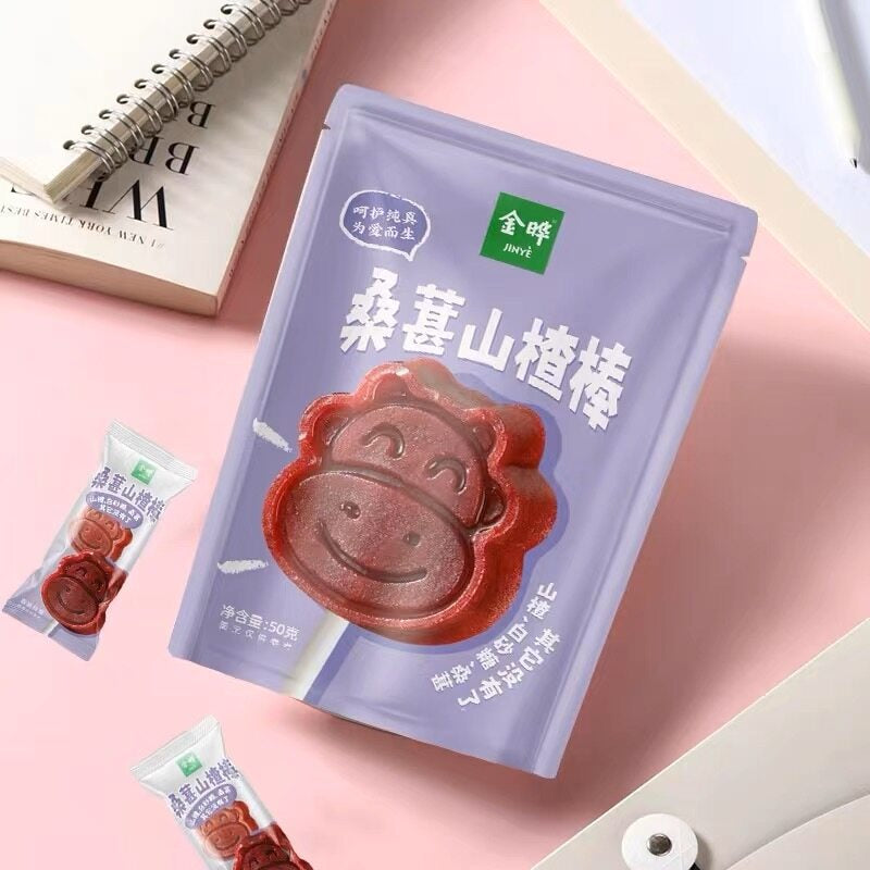 Jin Ye Mulberry Hawthorn Pop Snack 50g