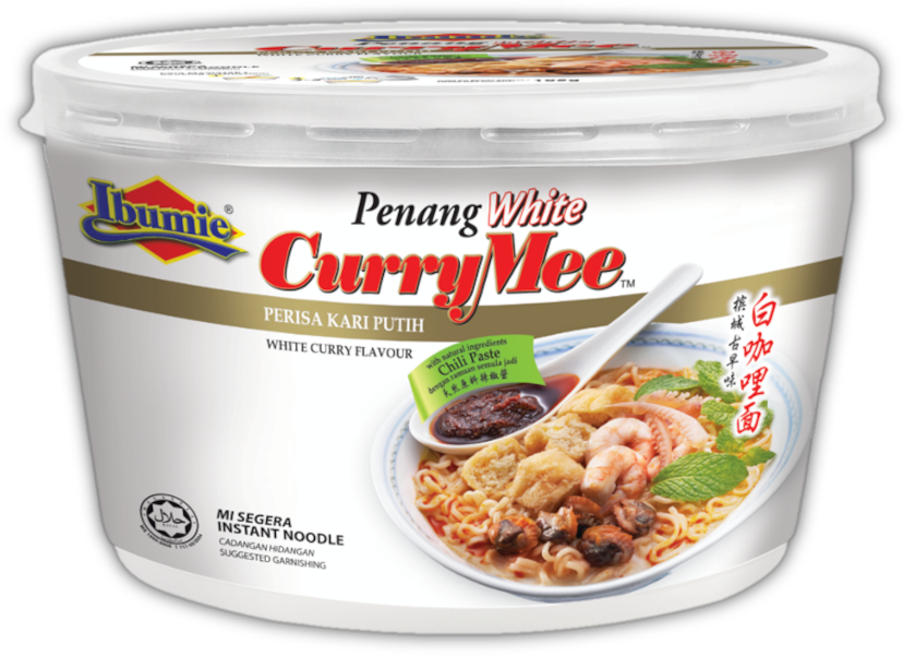 Ibumie Penang White Curry Mee Bowl 105g