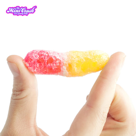 The Mini Crush Freeze Dried Crunchy Worms Candy 76g