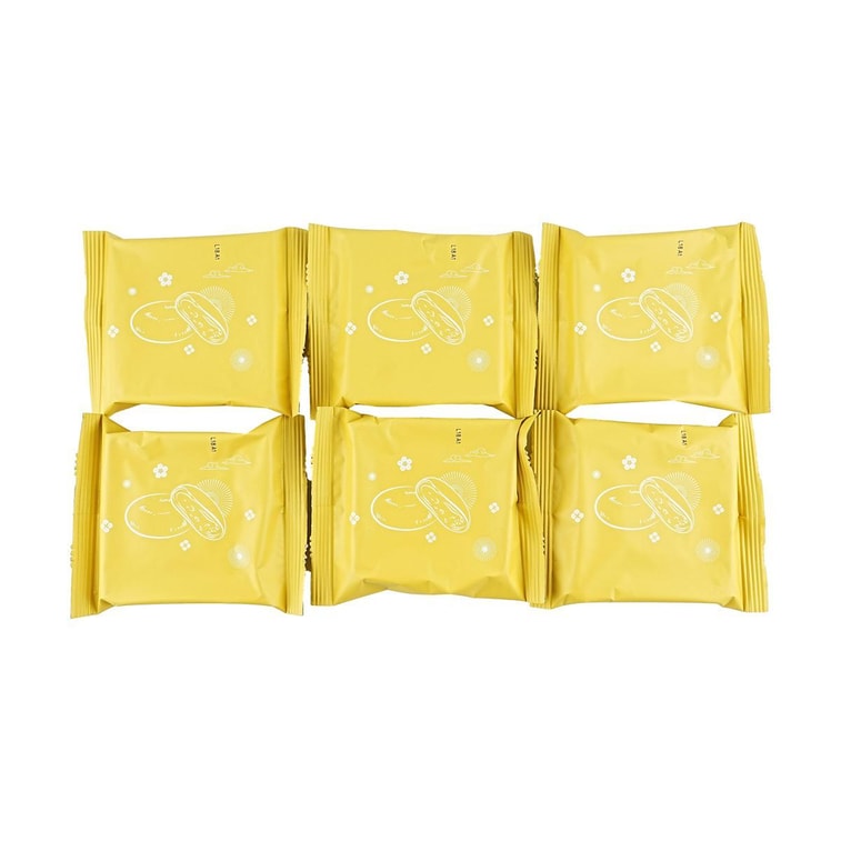 YI XIANG Sun Cake Milk Crispy - 6 Cakes Per Pack 180g