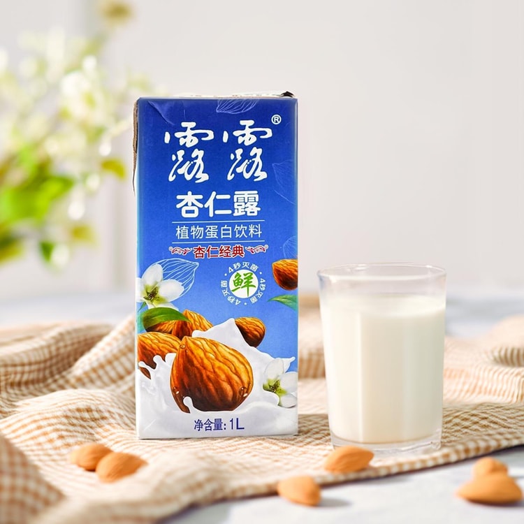 露露 杏仁露植物饮料 1升装