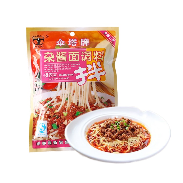 SAN TA Noodles Sauce Soybean Paste 8 bags x 30g