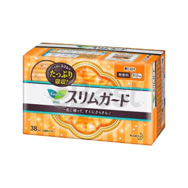 Laurier 日本超薄0触感 日用卫生巾 – 38片装