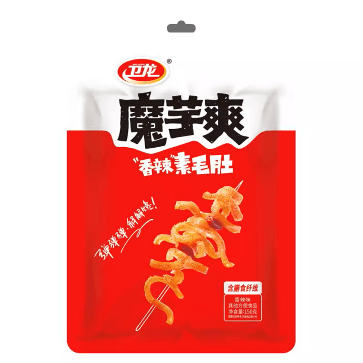 卫龙 魔芋爽 香辣素毛肚 50g