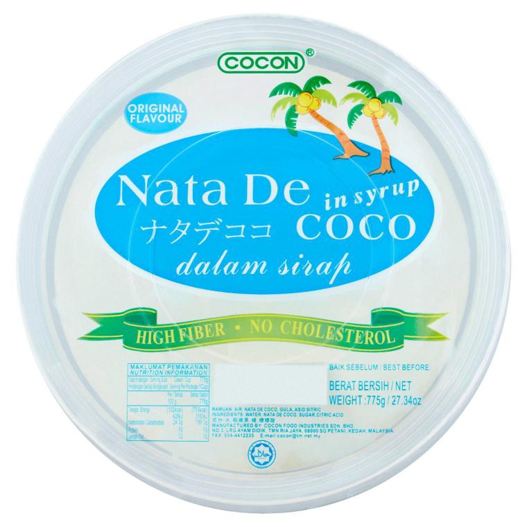 Nata De Coco In Syrup Original Flavour 775g