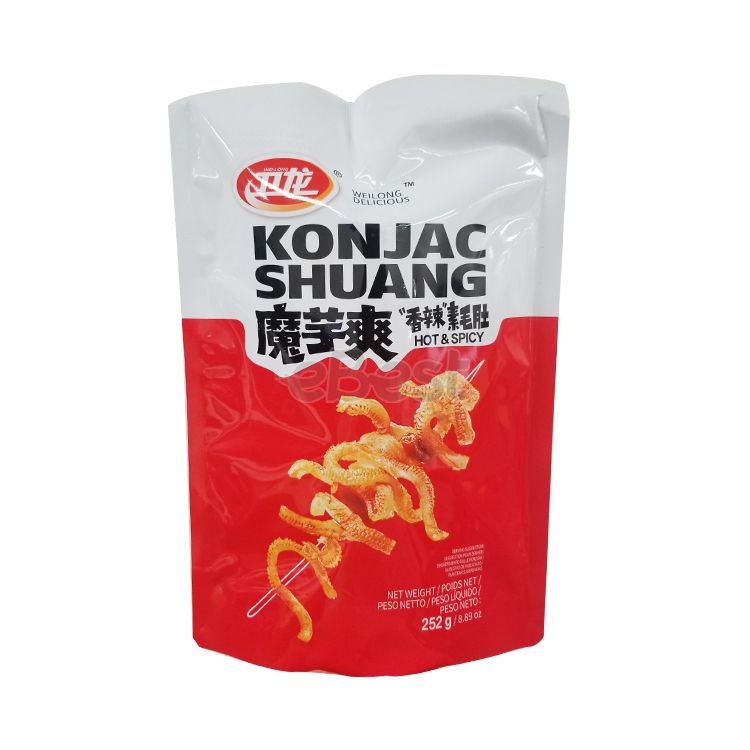 卫龙 魔芋爽 香辣素毛肚 252克