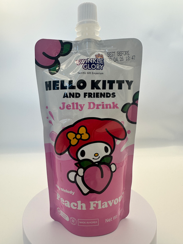 Twinkle Glory Hello Kitty Jelly Drink Peach flavour 120ml