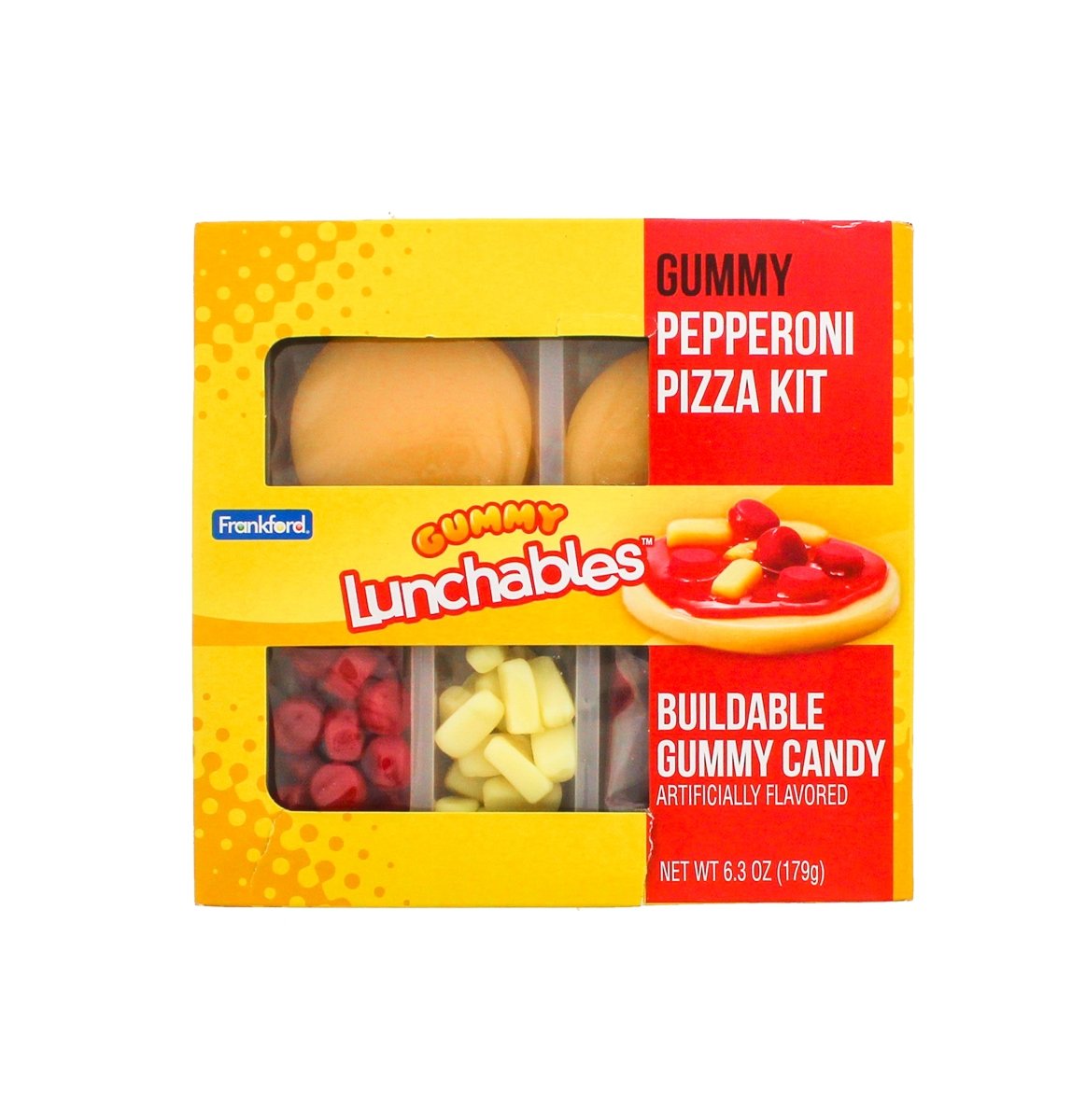 Gummy Lunchables 意式香肠披萨软糖 – 6.3盎司 179克