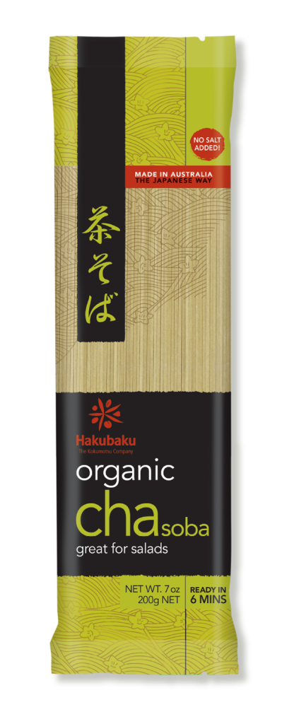 Hakubaku Organic Cha Soba 200g - Great For Salads