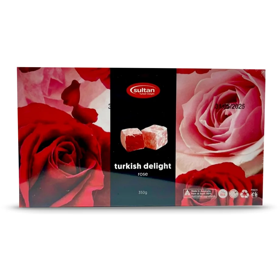 Sultan Turkish Delight Rose 350g