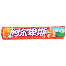 阿尔卑斯 阳光甜橙 牛奶味硬糖 31克