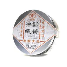 启发冲绳话梅圆盒 100g