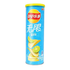 乐事 无限 青柠味薯片 桶装 90g