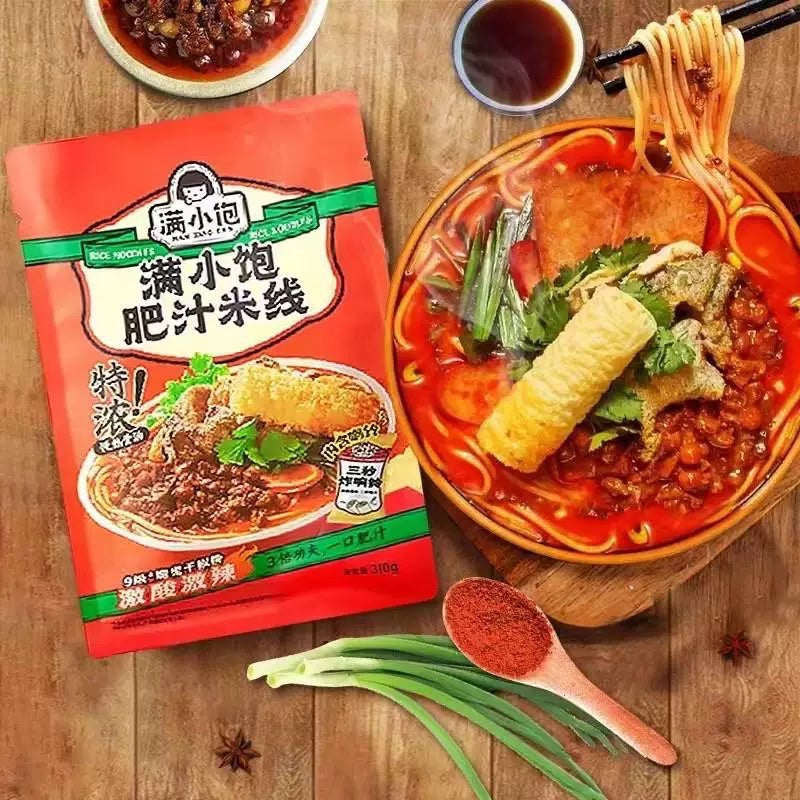 满小饱 肥汁米线 特浓炸酱骨汤 310g