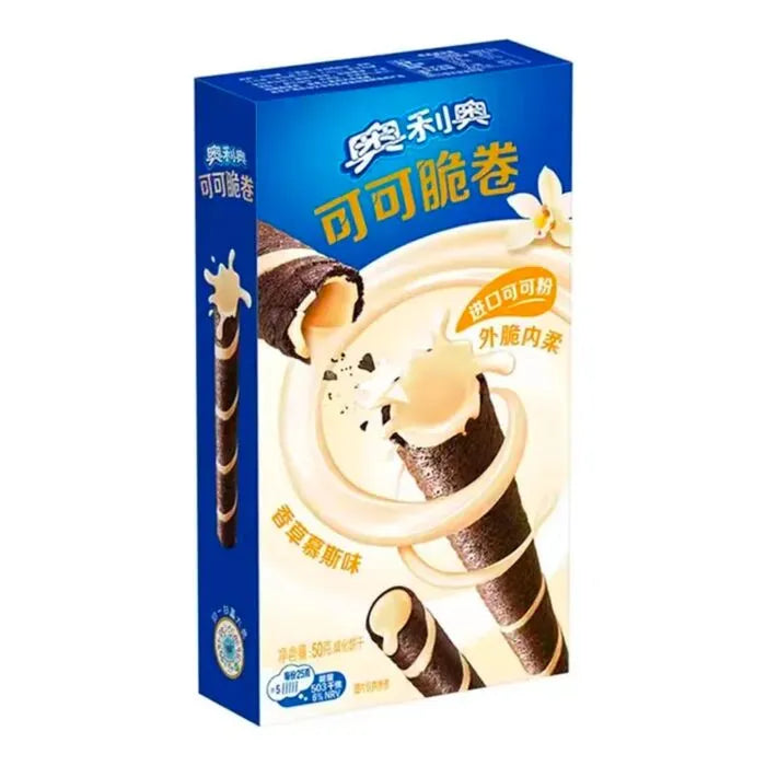 Oreo Cocoa Crisp Roll Vanilla Mousse Flavor – 50g
