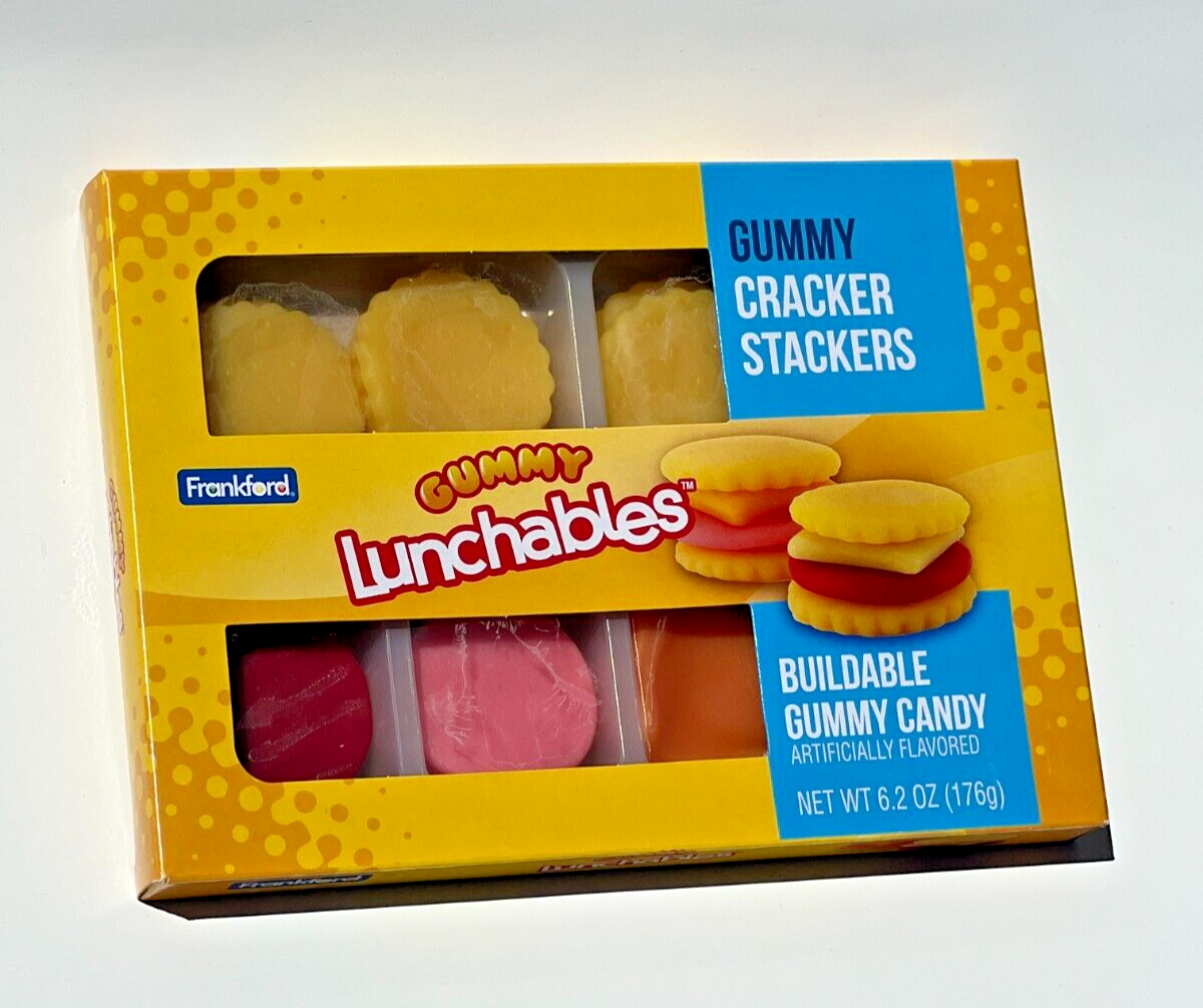 Gummy Lunchables 饼干叠加软糖 – 6.3盎司 179克