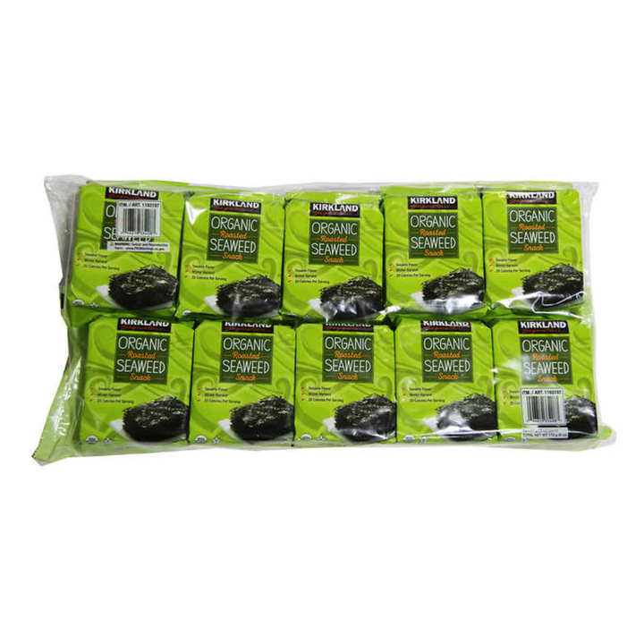 Kirkland Signature Organic Roasted Seaweed (17 g x 10 pk)