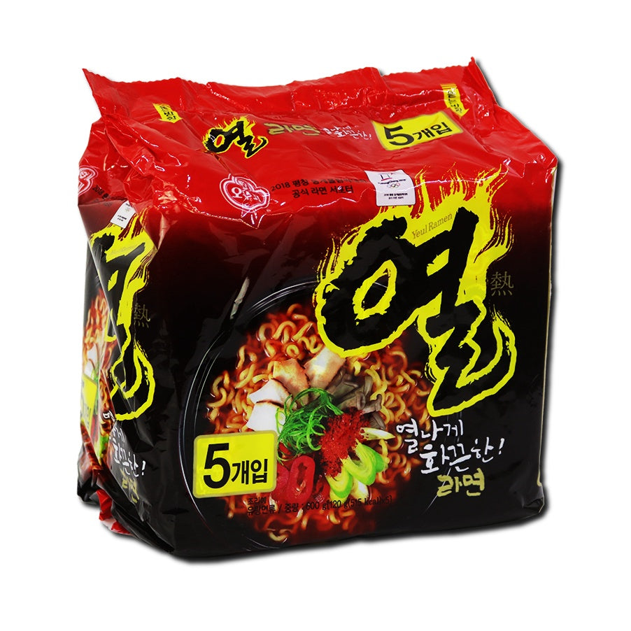 不倒翁 烈火拉面(超辣)5包入(120克 × 5)